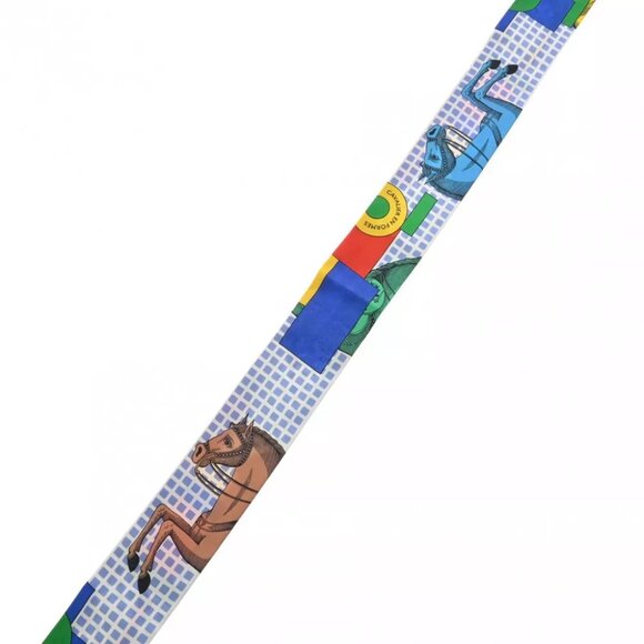 HERMES multicolor scarf - Picture 5 of 12